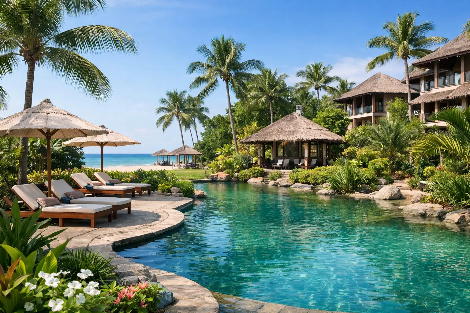 Diseño paisajístico para hoteles tropicales