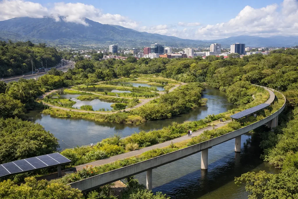 Infraestructura verde en Costa Rica que funciona