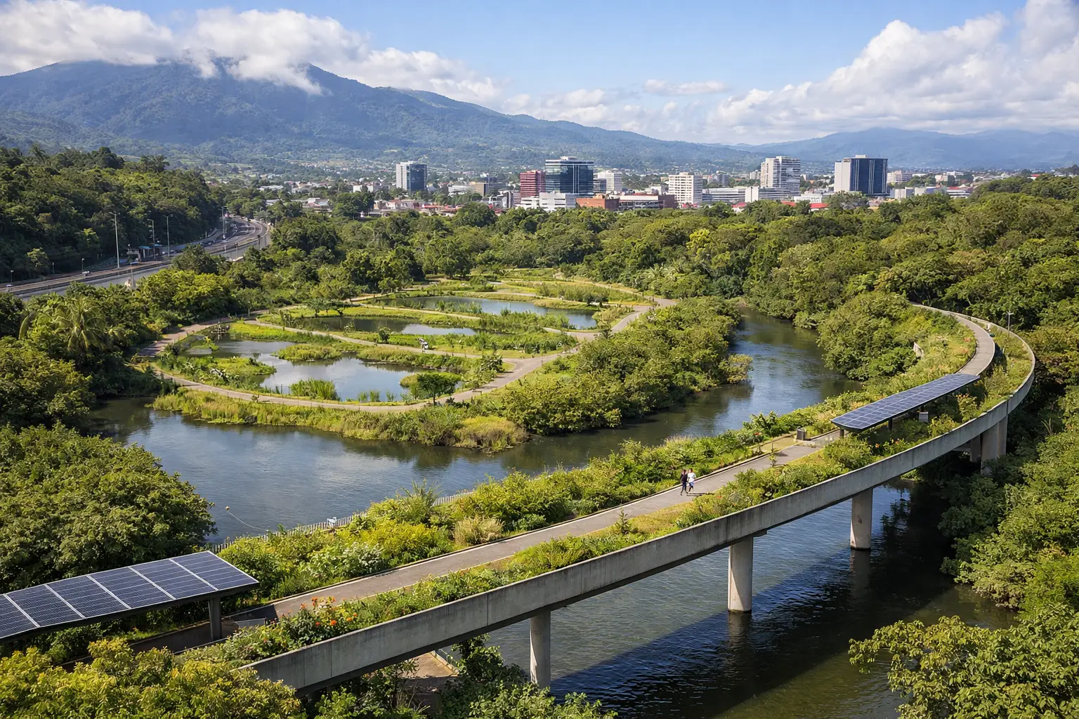 Infraestructura verde en Costa Rica que funciona